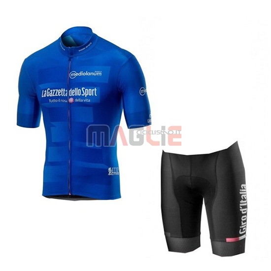 Maglia Giro d'Italia Manica Corta 2019 Blu